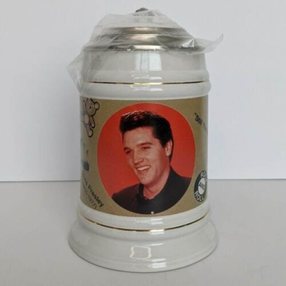 Vintage Elvis Presley Birthday Collectors Stein Limited Edition 563/5000 CUI Inc